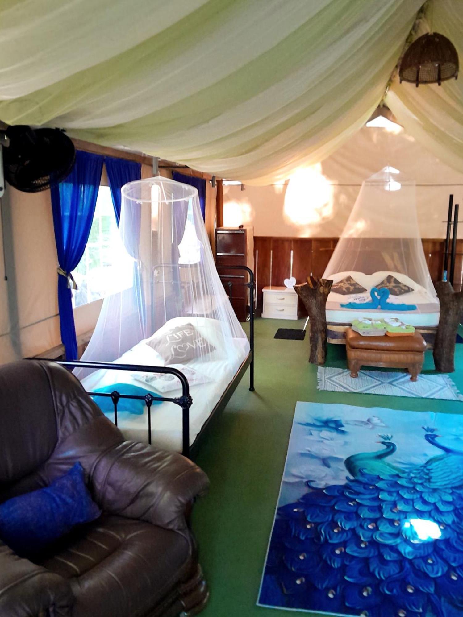 Fully Furnished Family Jungle Tent, Latino Glamping Paquera Hotel ภายนอก รูปภาพ