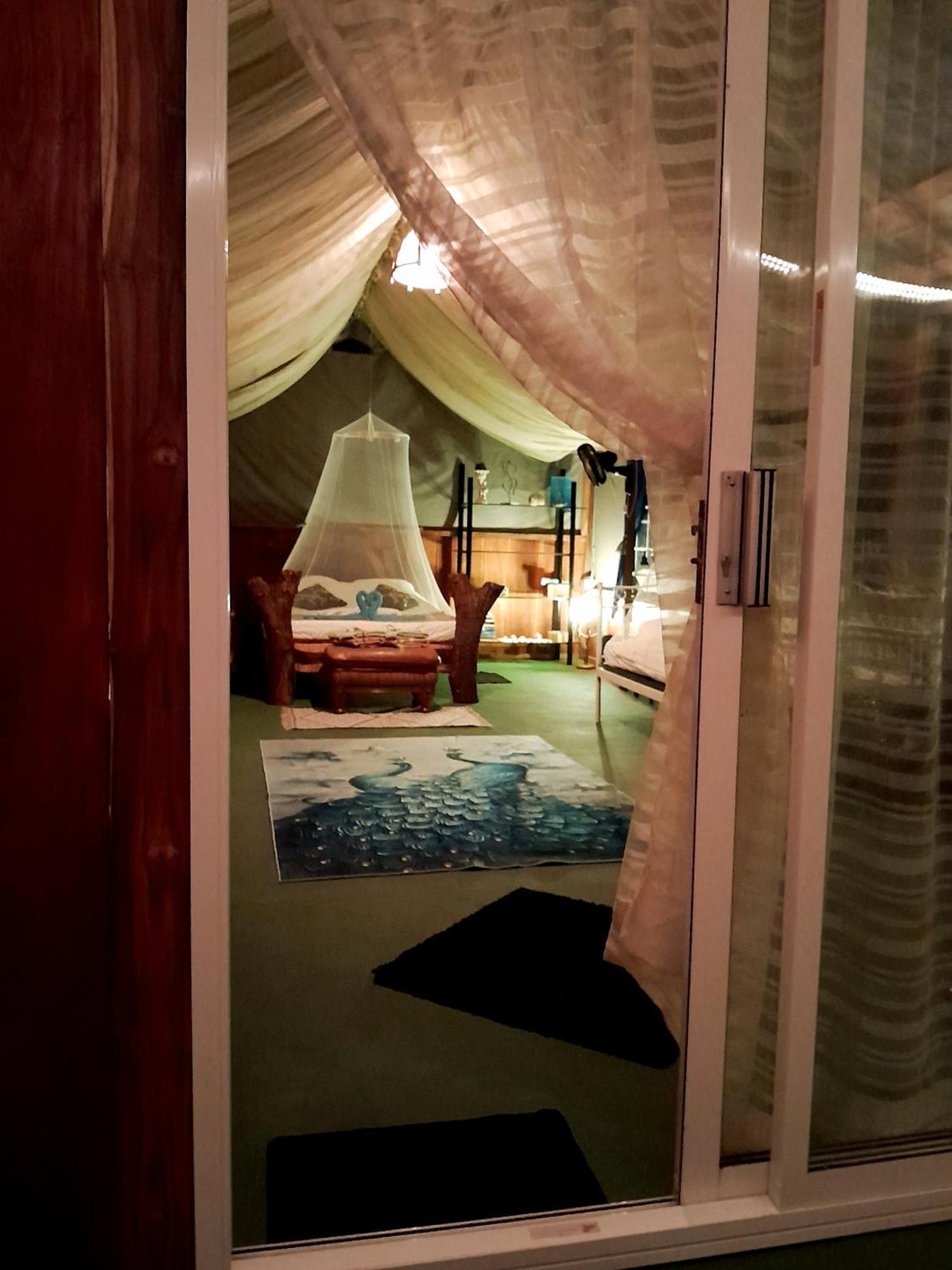 Fully Furnished Family Jungle Tent, Latino Glamping Paquera Hotel ภายนอก รูปภาพ